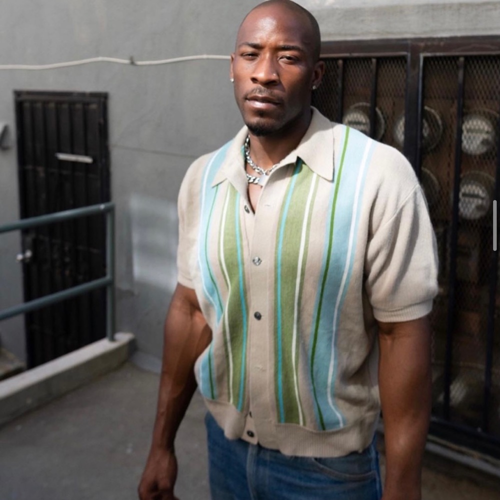 Vintage knitted shirt